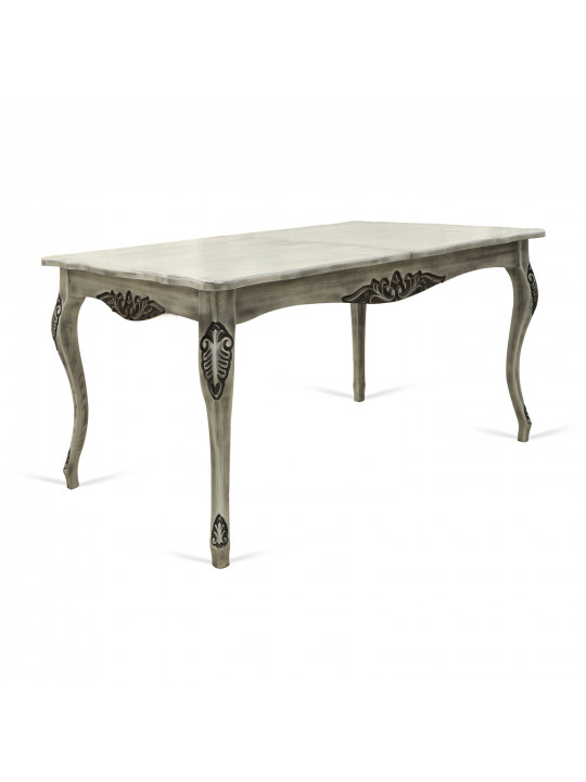 обеденный стол HOBEL 02A DT (100X160X200) ANTIK GREY (1)