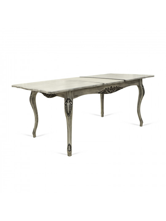 обеденный стол HOBEL 02A DT (100X160X200) ANTIK GREY (1)