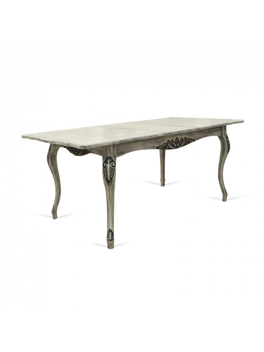обеденный стол HOBEL 02A DT (100X160X200) ANTIK GREY (1)