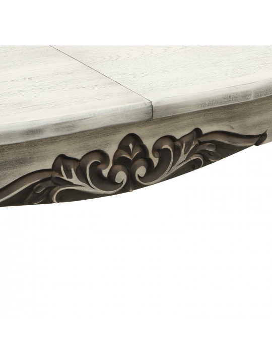 обеденный стол HOBEL 02A DT (100X160X200) ANTIK GREY (1)