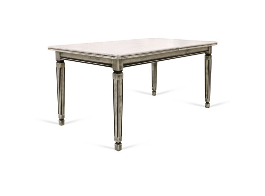 dining table HOBEL 10A DT (90X160X200) ANTIK GREY (1)