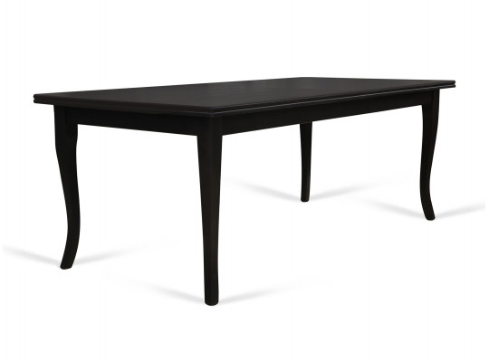 обеденный стол HOBEL NIKA DT-136  (100x200x240) CHOCOLATE PIGMENT (1)