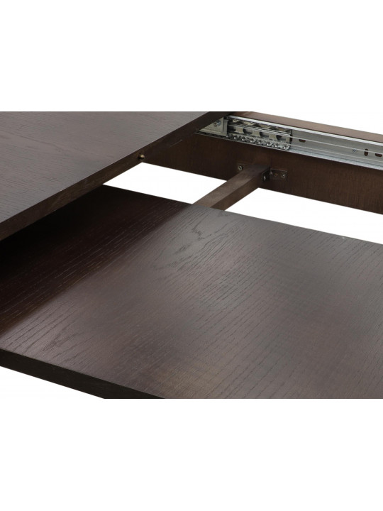 обеденный стол HOBEL NIKA DT-136 P (100x200x240) BROWN PIGMENT (1)