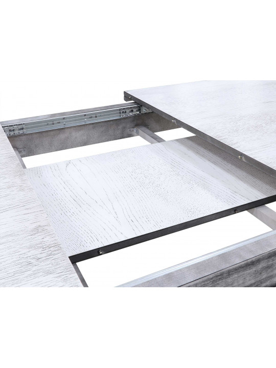 обеденный стол HOBEL NIKA DT-136 P (100x200x240) ANTIK GRAY (1)