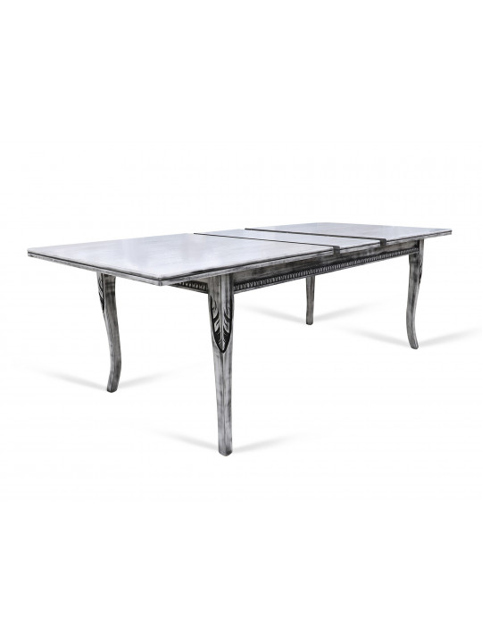 обеденный стол HOBEL NIKA DT-136 P (100x200x240) ANTIK GRAY (1)