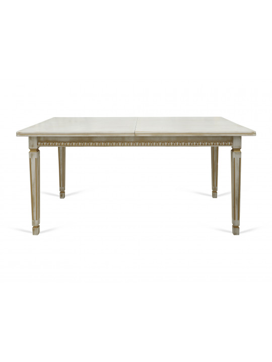dining table VEGA 10A 90X160X200 ANTIK GOLD (1)