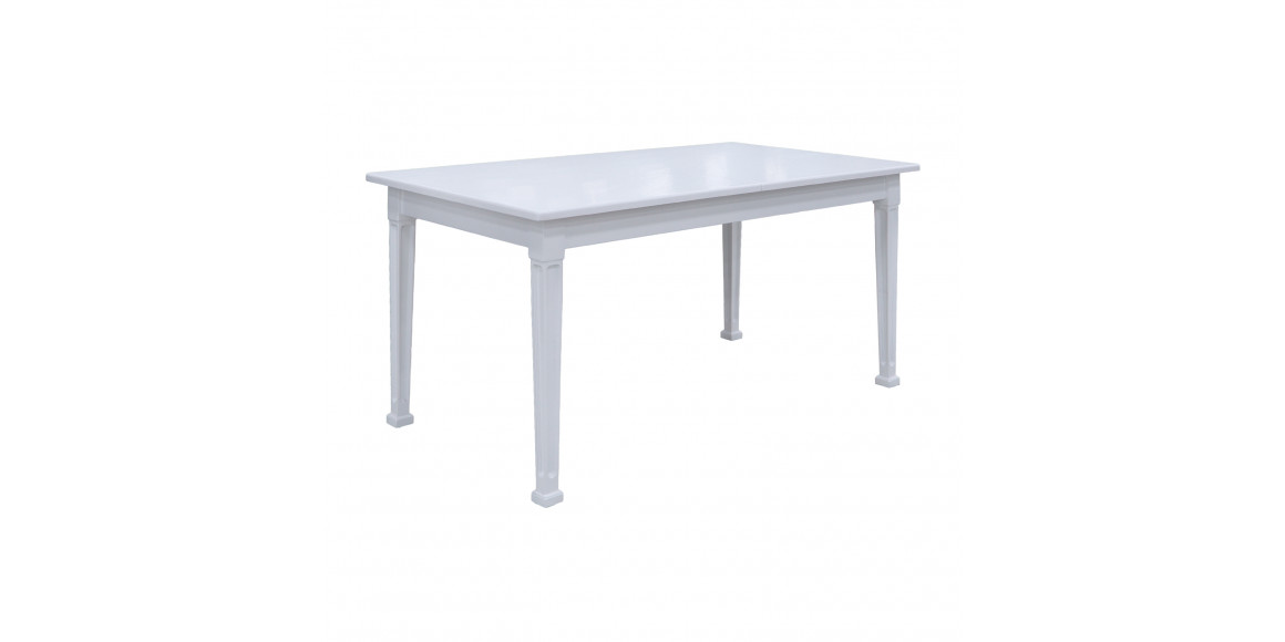 სასადილო მაგიდა HOBEL X63 DT (90X160X200) WHITE (1)