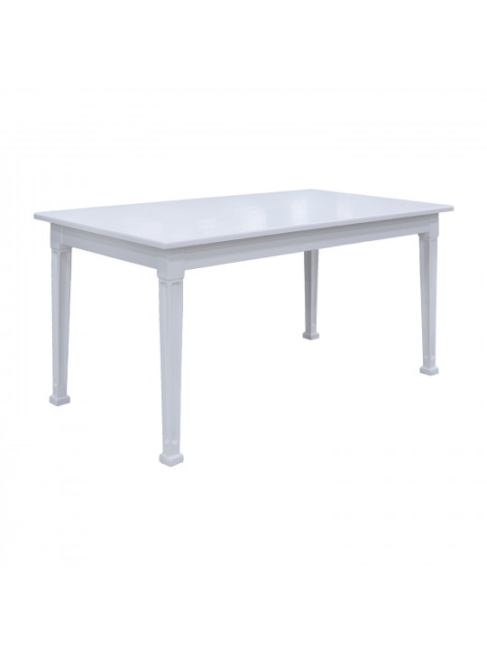 სასადილო მაგიდა HOBEL X63 DT (90X160X200) WHITE (1)