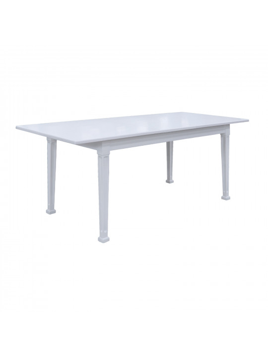 სასადილო მაგიდა HOBEL X63 DT (90X160X200) WHITE (1)