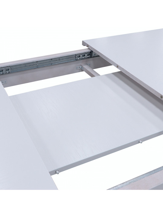 სასადილო მაგიდა HOBEL X63 DT (90X160X200) WHITE (1)