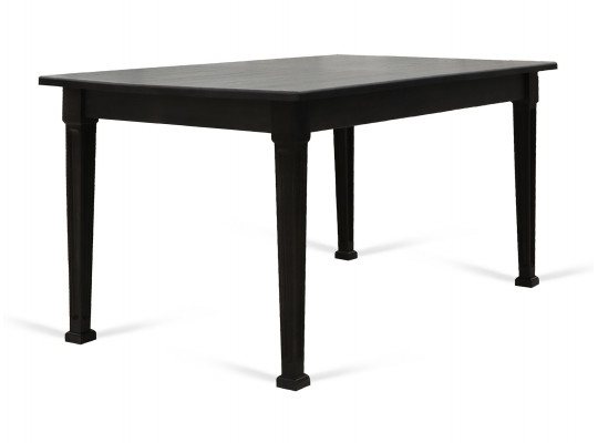 обеденный стол VEGA X64 WAVY (90X160X200) CHOCOLATE PIGMENT (1)