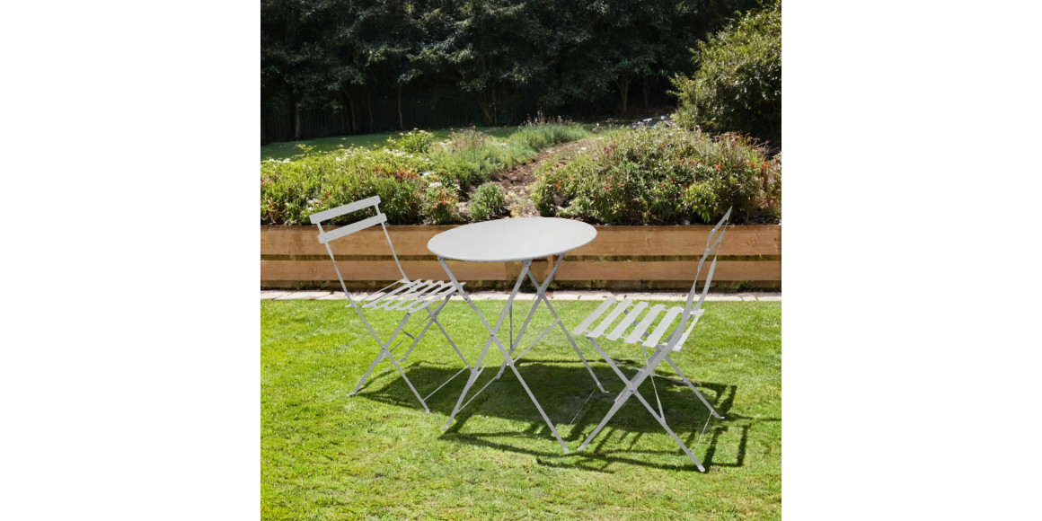 ბაღის გარნიტური KOOPMAN GARDEN FURNITURE 3PCS MATT GREY
