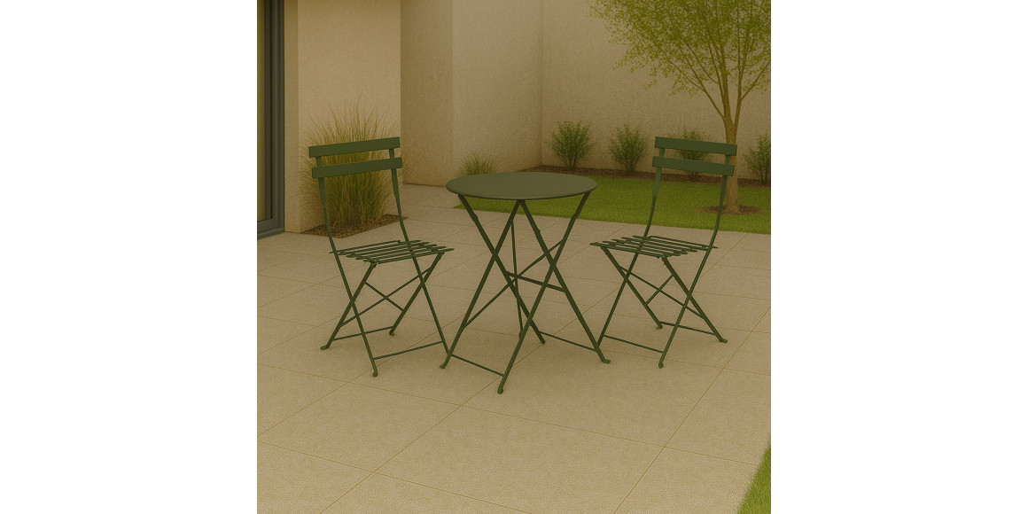 garden set KOOPMAN GARDEN FURNITURE SET 3PCS