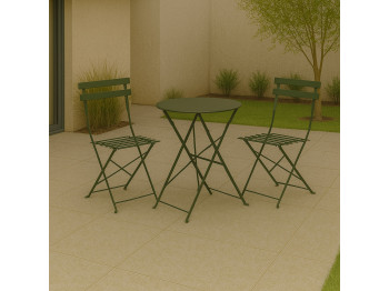 ბაღის გარნიტური KOOPMAN GARDEN FURNITURE SET 3PCS
