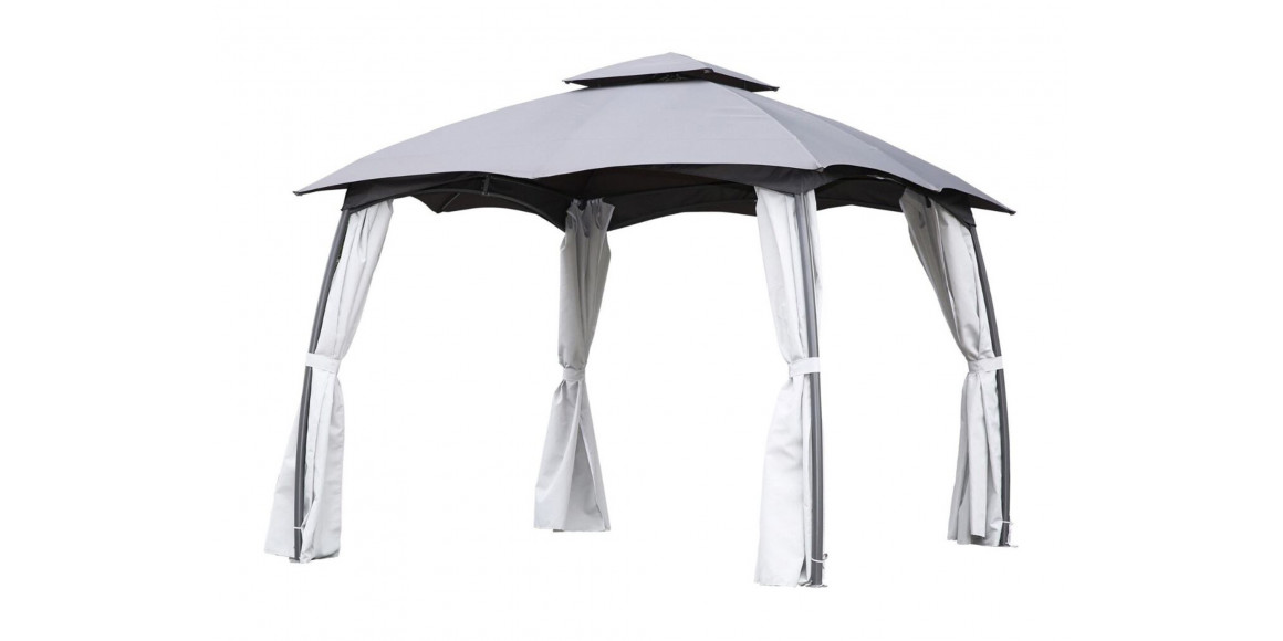 беседка KOOPMAN GAZEBO 3X3m WITH SIDE WALLS