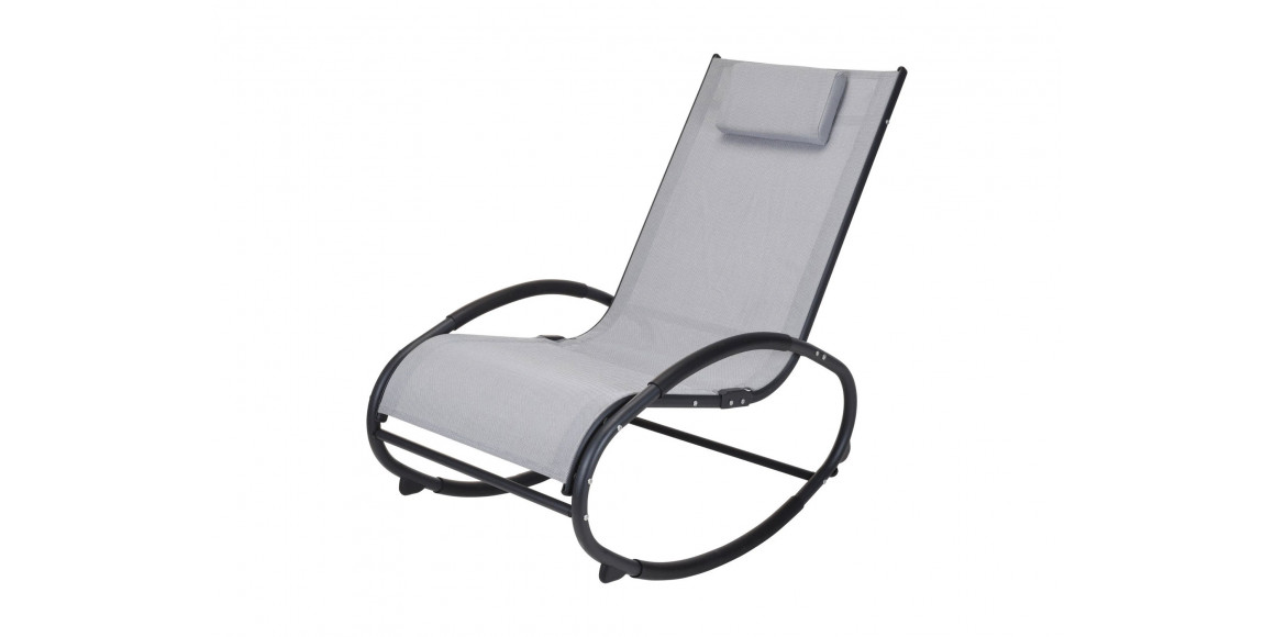 garden rocking chair KOOPMAN ROCKING CHAIR WITH PILLOW