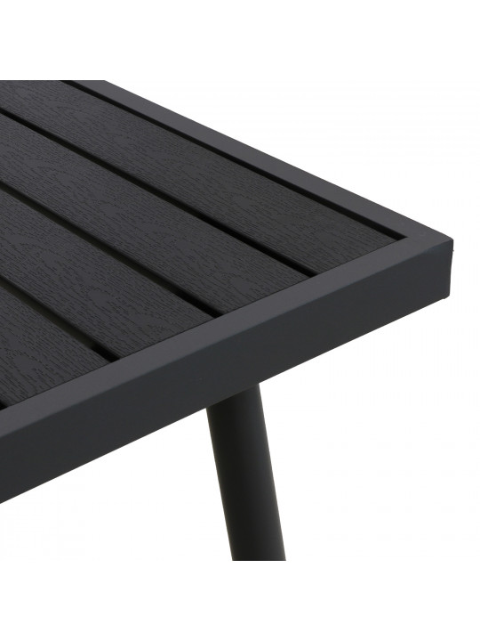 garden set KOOPMAN SET 1+4 TABLE 76X76CM NON WOOD/CHAIR PP