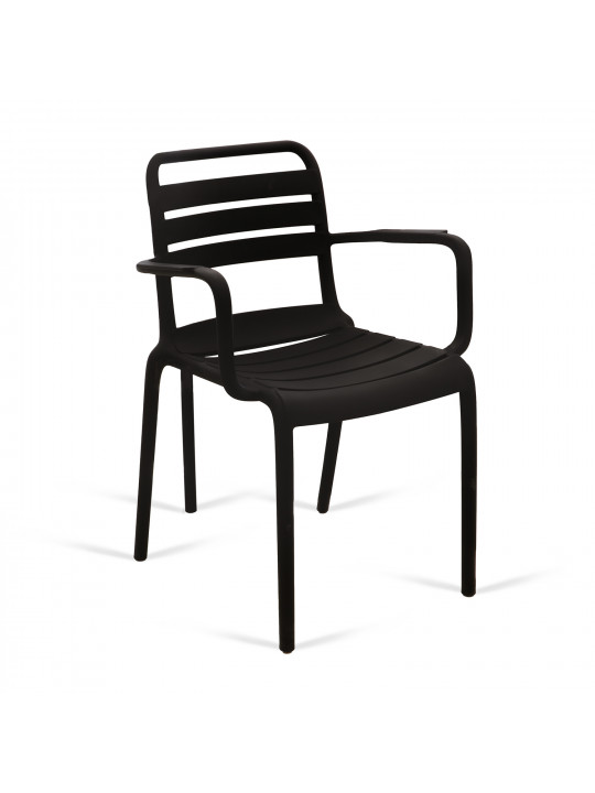 garden set KOOPMAN SET 1+4 TABLE 76X76CM NON WOOD/CHAIR PP