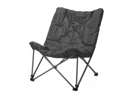 garden chair KOOPMAN CAMPING CHAIR WITH CUSHION GRE