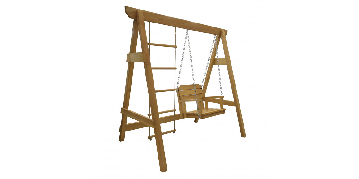 садовый кресло качалка HOBEL LUNA WOOD (2)