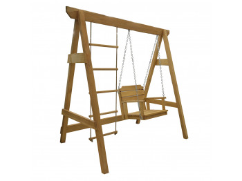 garden rocking chair HOBEL LUNA WOOD (2)