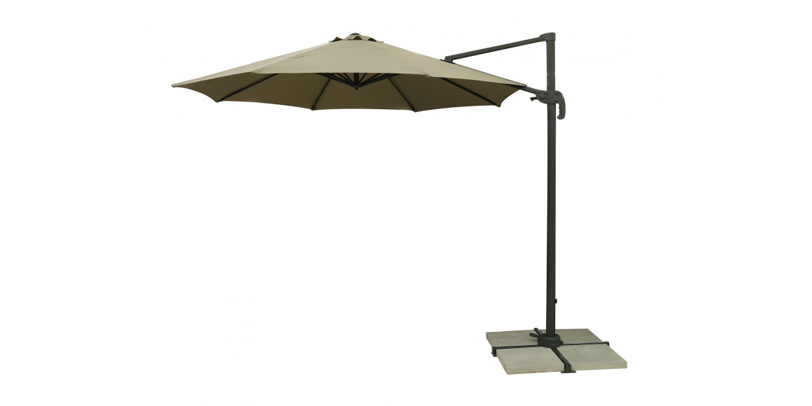 garden accessories KOOPMAN UMBRELLA ROMA 300CM DARK GREY