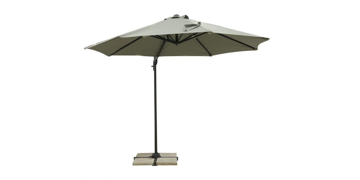 ბაღის აქსესუარები KOOPMAN UMBRELLA ROMA 300CM TAUPE