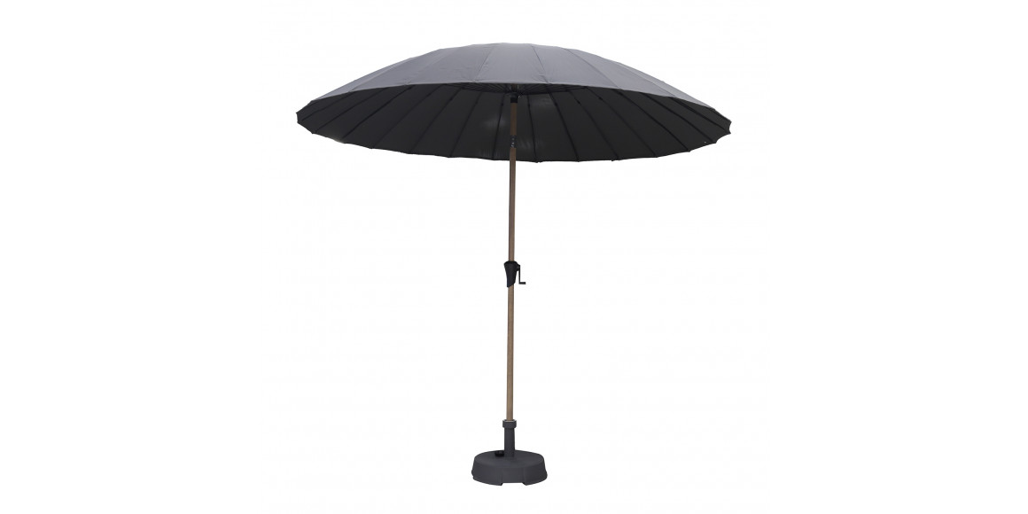 ბაღის აქსესუარები KOOPMAN UMBRELLA SHANGHAI DARK GREY