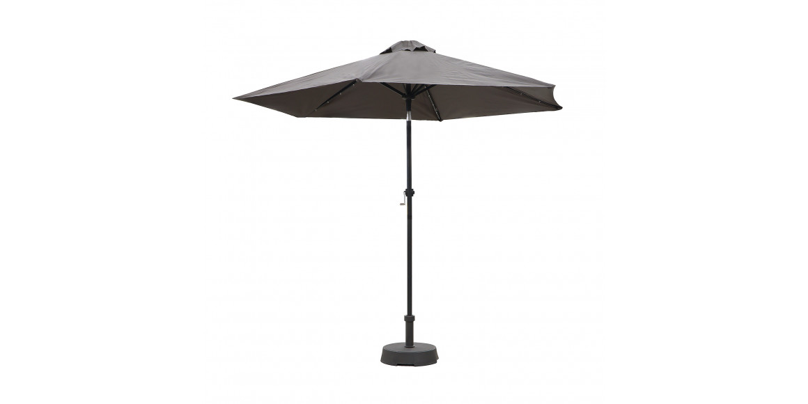 ბაღის აქსესუარები KOOPMAN UMBRELLA SOLAR ANTHRACITE