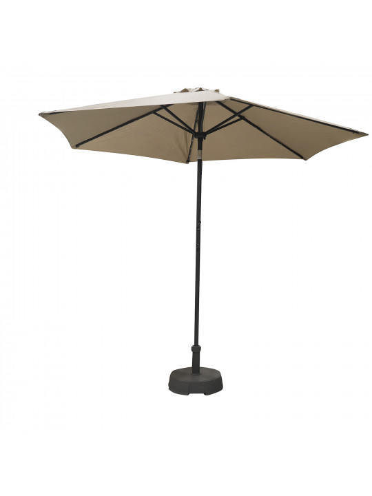 garden accessories KOOPMAN UMBRELLA SOLAR TAUPE DIA 270CM