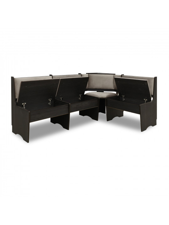 სამზარეულოს კუთხე HOBEL X87 136X206 K016 / LETTO NOR 23 ( (7)