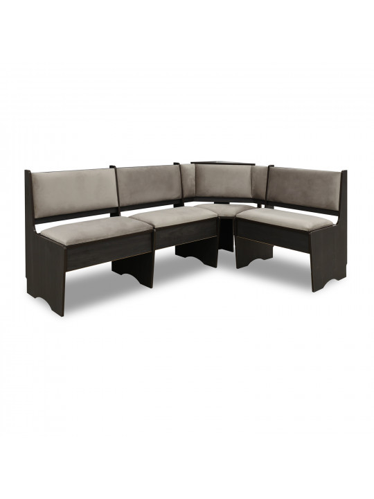 სამზარეულოს კუთხე HOBEL X87 136X206 K016 / LETTO NOR 23 ( (7)