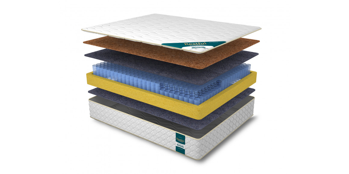 pocket mattress RESTFUL PREMIUM MIDDLE SIDE 90X200