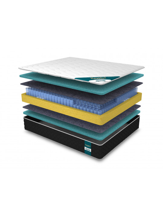 pocket mattress RESTFUL PREMIUM PRIME 160X200 black