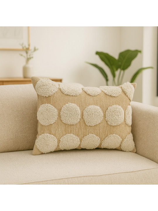 подушка KOOPMAN 40X60CM COTTON TUFTED (167819)