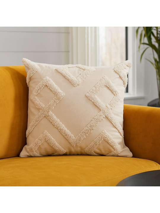 ბალიში KOOPMAN 45X45CM COTTON 2ASS CL