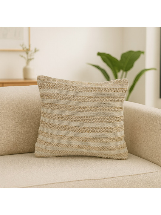 ბალიში KOOPMAN 45X45CM COTTON JUTE 3A