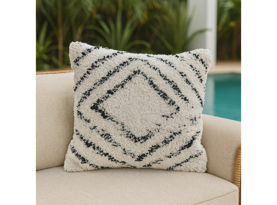подушка KOOPMAN 45X45CM ZIGZAG