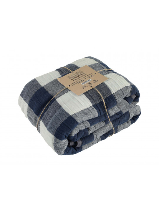 plaid RESTFUL PKM 120X170 BLUE