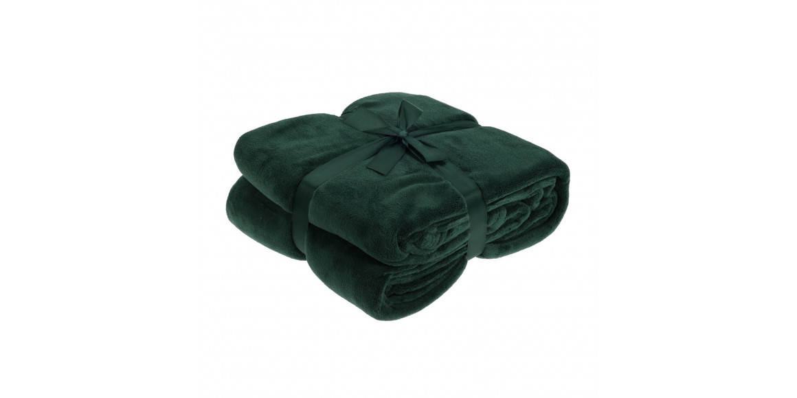 плед KOOPMAN 180X230CM FLEECE GREEN