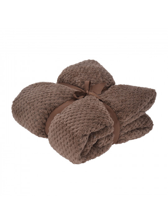 plaid KOOPMAN 130X170CM FLEECE TAUPE