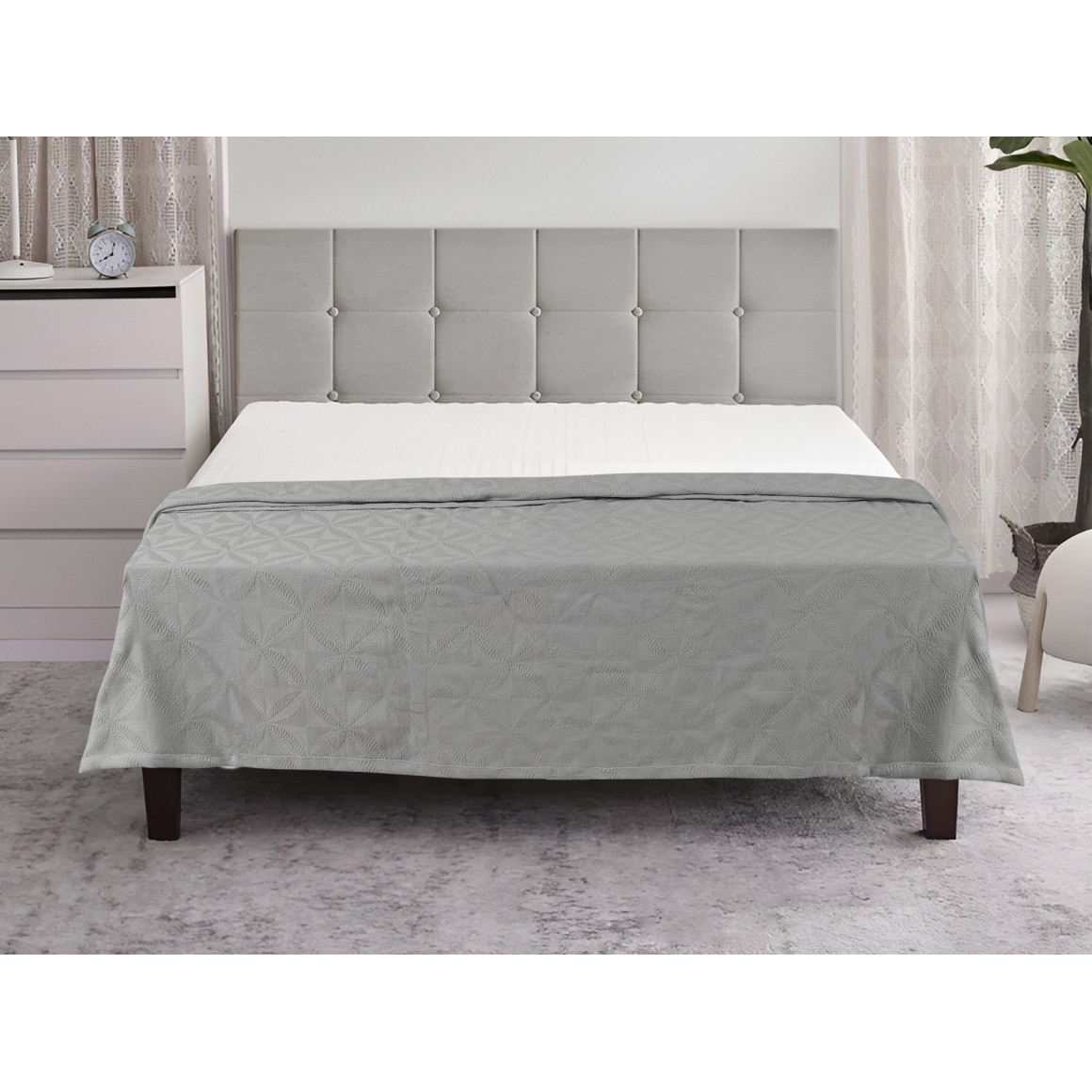 плед RESTFUL JP 210X230 LIGHT GREY