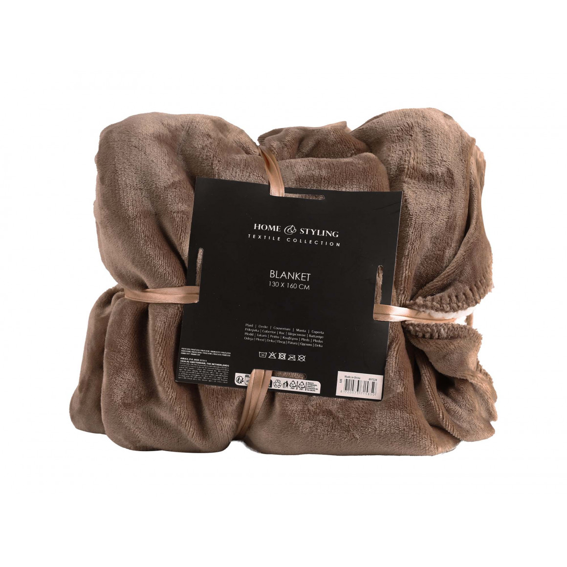 плед KOOPMAN 130X160CM FLANNEL 2ASS