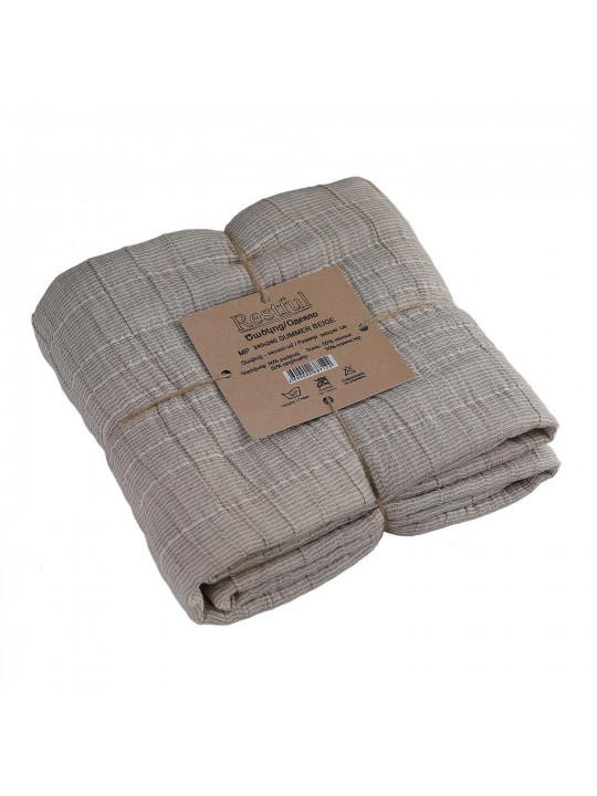 plaid RESTFUL MP 80X120 SUUMER BEIGE