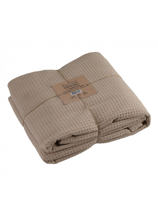 plaid RESTFUL PP 210X230 BEIGE