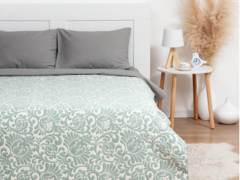 bed cover SIMA-LAND ETEL 200X240 PATTERN GREEN