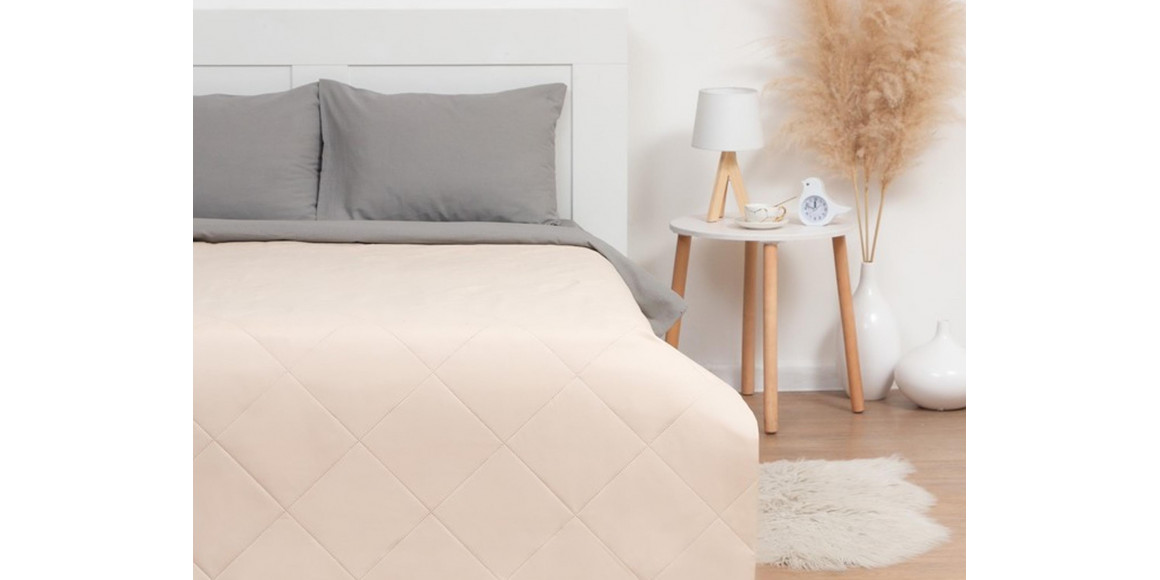 bed cover SIMA-LAND LOVELIFE 240X210 EURO MAXI BEIGE