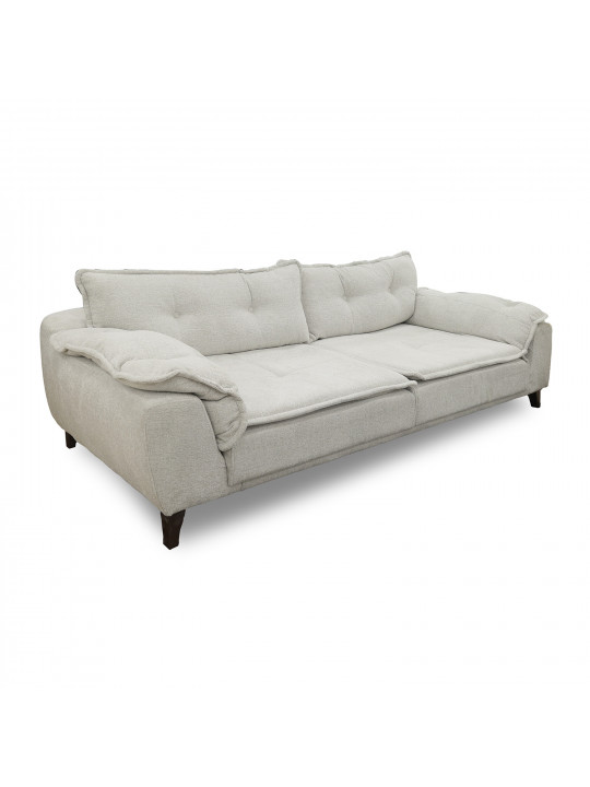 გარნიტური HOBEL CLARA 3+1+1 LIGHT GREY BEATTO 1069 (3)