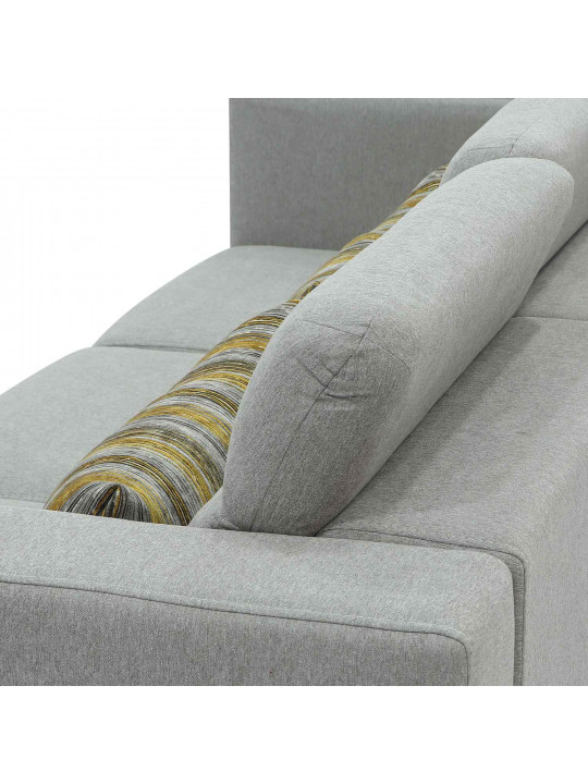 sofa set HOBEL DALI 3+1+1 LIGHT GREY SCANDI 18/ ONTARIO BAND BAMBOO (3)