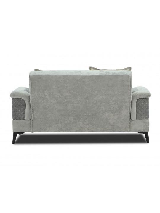 sofa set HOBEL DIVA S 3+2+1 (L16150AB) GRAY MONACO 13 / DARK GREY MONACO 14/ BENORRY 1015 (3)